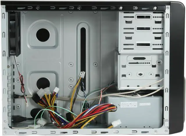 Alt view image 9 of 14 - Athenatech A6605BB.450 Black SECC Steel ATX Mini Tower Computer Case 450W Power Supply