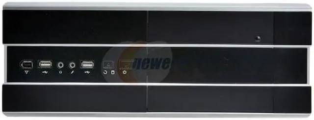 Alt view image 3 of 13 - Athenatech Black SECC Steel A3708BS.450 ATX Media Center / HTPC Case