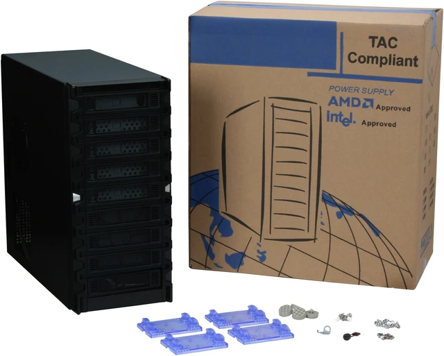 Athenatech A901BBS Black Computer Case - Newegg.com