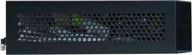 Alt view image 5 of 9 - Athenatech A1000BB.60 Black Steel Mini-ITX Desktop Computer Case 60W Power Supply