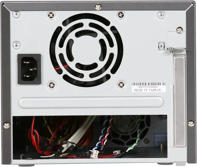 Alt view image 4 of 8 - Athenatech  A1089HG.150 SECC Steel  Mini-ITX Tower  Computer Case150W  Power Supply with Hairline Texture Body