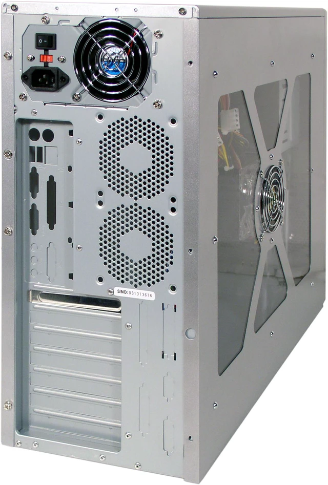 Athena Power CA-AP107 Silver Computer Case - Newegg.com
