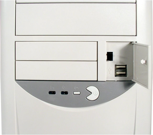 Athena Power CA-3688 Silver Computer Case - Newegg.com