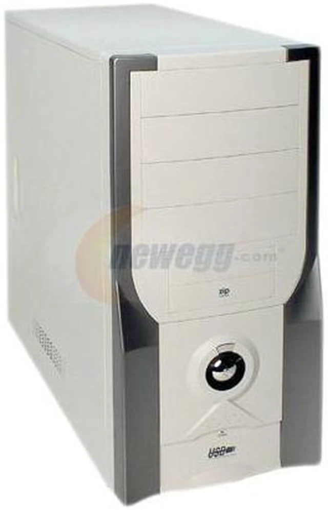 Athena Power CA-2008KL Gray/Beige Computer Case - Newegg.com