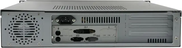 Alt view image 4 of 9 - Athena Power RM-2U2015LF40 Black Steel 2U Rackmount Rackmount Case 400W 1 External 5.25" Drive Bays