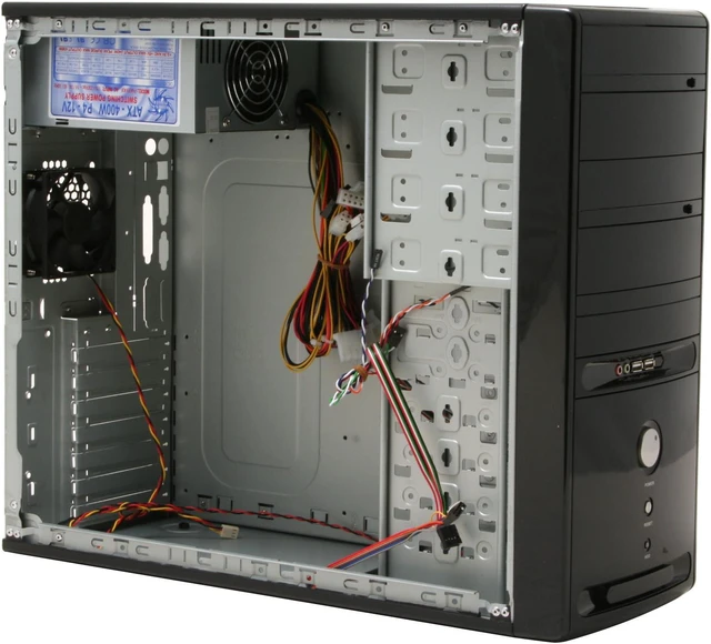 Athena Power CA-6C28BB Black Computer Case - Newegg.com