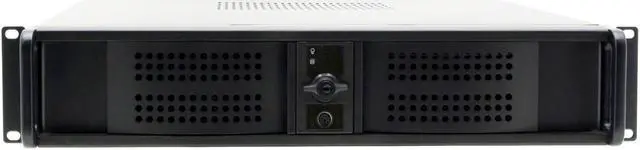 Alt view image 3 of 10 - Athena Power RM-2U2015SV40 Black 2U Rackmount Server Case W/ P4ATX400W Dual Fan power supply 1 External 5.25" Drive Bays