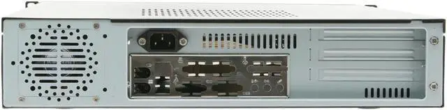 Alt view image 9 of 10 - Athena Power RM-2U2015SV40 Black 2U Rackmount Server Case W/ P4ATX400W Dual Fan power supply 1 External 5.25" Drive Bays