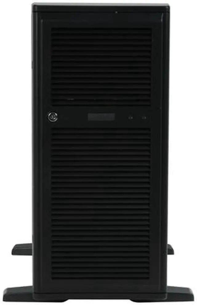 Alt view image 2 of 12 - Athena Power CA-SWH01BH8 Black 1.2mm Metal, ABS Plastic (front bezel) Pedestal Server Case