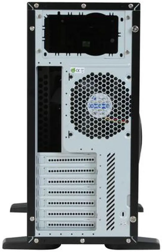 Alt view image 6 of 12 - Athena Power CA-SWH01BH8 Black 1.2mm Metal, ABS Plastic (front bezel) Pedestal Server Case
