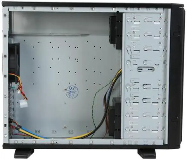 Alt view image 10 of 12 - Athena Power CA-SWH01BH8 Black 1.2mm Metal, ABS Plastic (front bezel) Pedestal Server Case