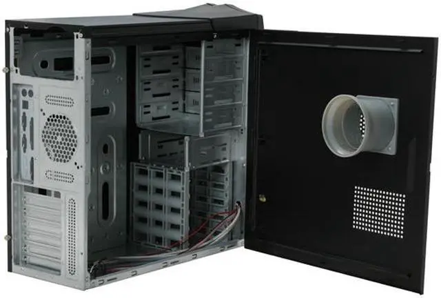 Alt view image 5 of 11 - Athena Power CA-2852B Black SECC Steel ATX Mid Tower Computer Case