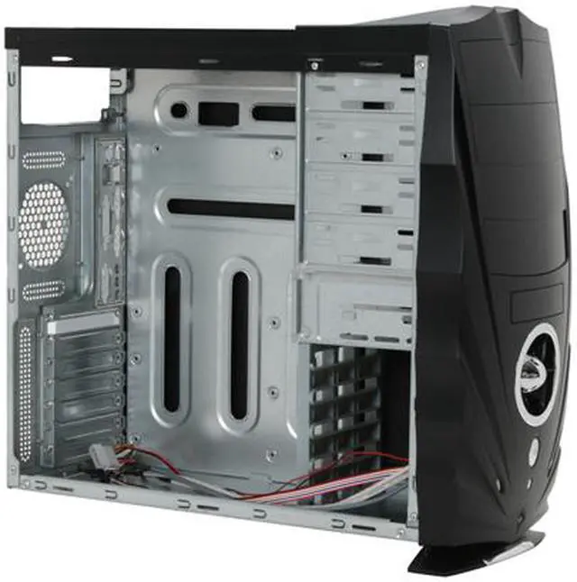 Alt view image 8 of 11 - Athena Power CA-2852B Black SECC Steel ATX Mid Tower Computer Case