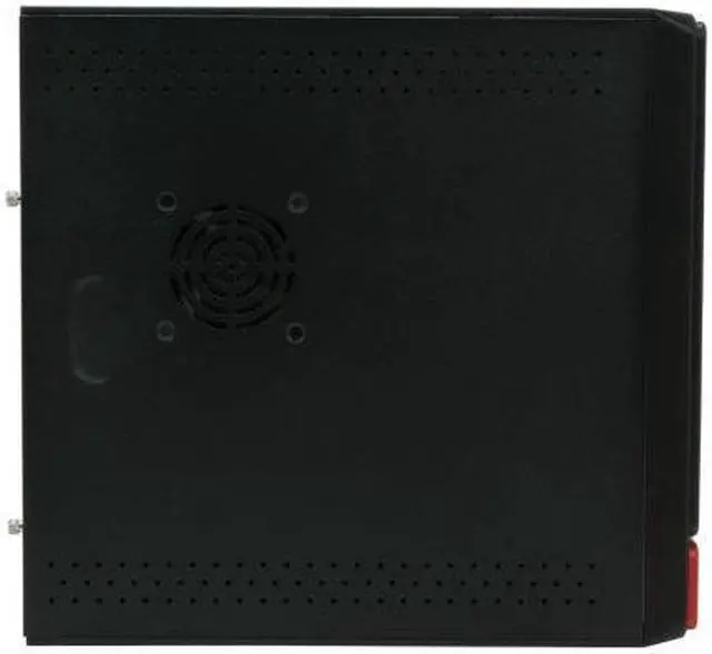 Alt view image 3 of 4 - Athena Power CA-1015CR47 Black / Red SECC Steel MicroATX Desktop / MicroATX Slim Computer Case Ver. 2.2 Micro ATX EPS-12V 470W Power Supply