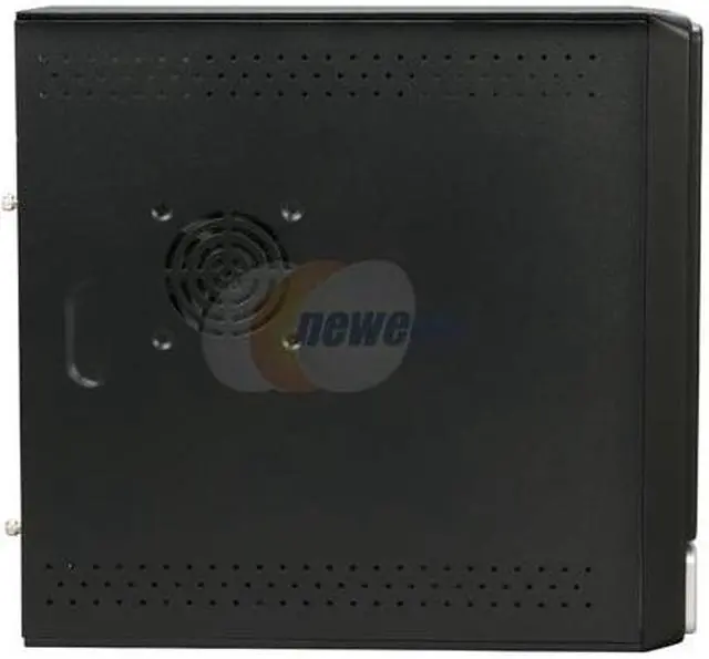 Alt view image 4 of 11 - Athena Power CA-1015IS25 Silver / Black MicroATX Desktop / MicroATX Slim Computer Case 250W Power Supply