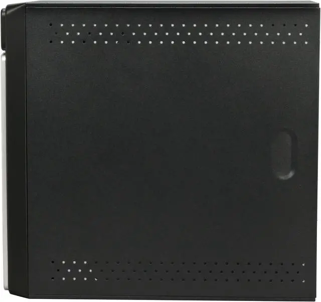 Alt view image 9 of 11 - Athena Power CA-1015IS25 Silver / Black MicroATX Desktop / MicroATX Slim Computer Case 250W Power Supply