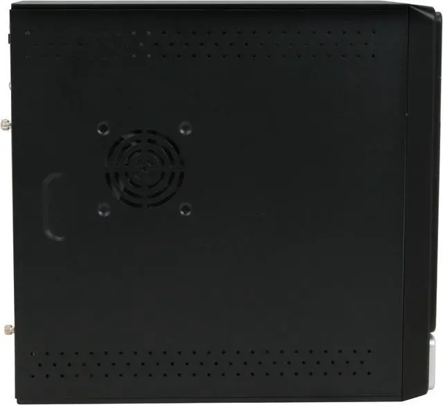 Alt view image 4 of 11 - Athena Power CA-1015IS40 Silver / Black Steel MicroATX Desktop / MicroATX Slim Computer Case 400W Power Supply