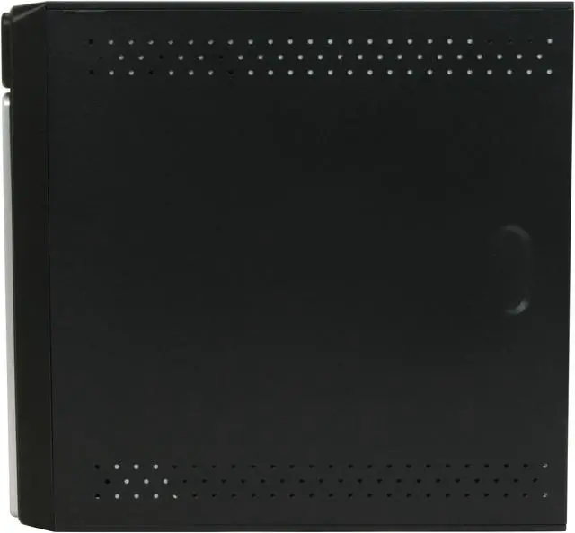 Alt view image 9 of 11 - Athena Power CA-1015IS30 Silver / Black Steel MicroATX Desktop / MicroATX Slim Computer Case 300W Power Supply