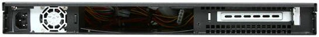 Alt view image 4 of 7 - Athena Power RM-1U102ITX30 Black 1.2mm Steel 1U Compact Workstation/Server Mini ITX Chassis W/ V 2.2 80 PLUS Bronze Certified Flex ATX 300W