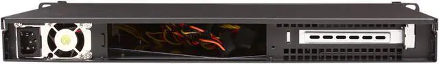 Alt view image 4 of 7 - Athena Power RM-1U102ITX40 Black 1.2mm Steel 1U Rackmount Server Case 400W 80PLUS Bronze - OEM