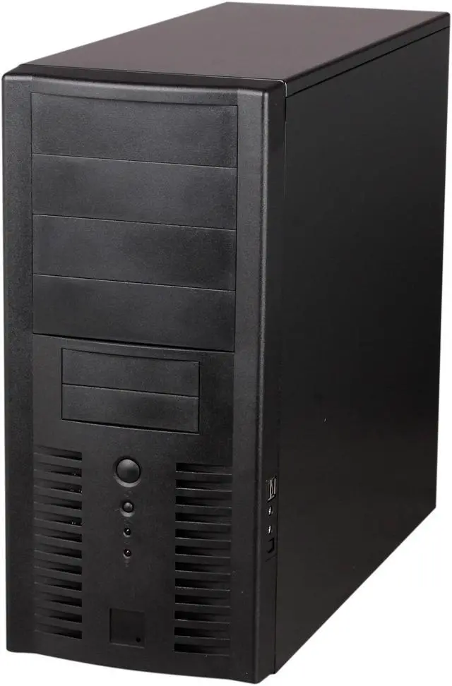 Alt view image 3 of 9 - Athena Power CA-GSB01DA Black 0.8mm SECC Steel ATX Mid Tower Computer Case - OEM