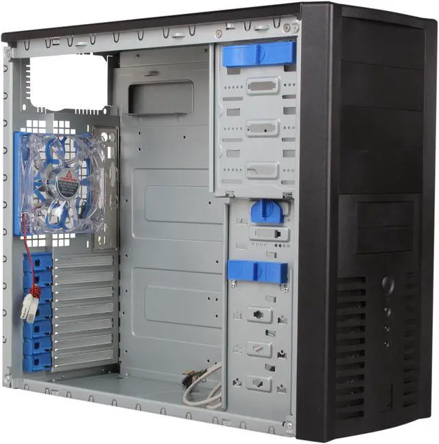Alt view image 7 of 9 - Athena Power CA-GSB01DA Black 0.8mm SECC Steel ATX Mid Tower Computer Case - OEM