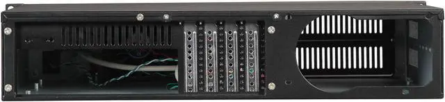 Alt view image 4 of 7 - Athena Power RM-2U200H Black Aluminum / Steel 2U Rackmount Server Case Micro PS3 Single Power Supply 1 External 5.25" Drive Bays