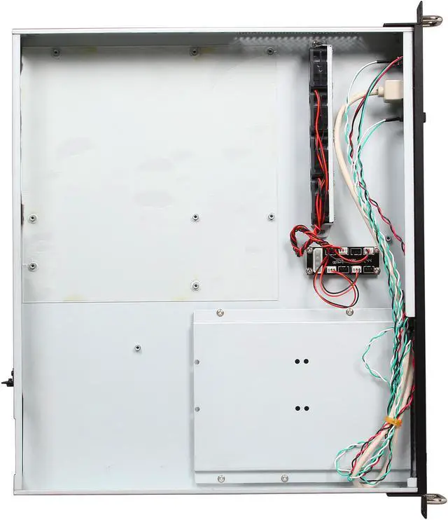 Alt view image 6 of 7 - Athena Power RM-1U100DM Black Aluminum / Steel 1U Rackmount Server Case 1 External 5.25" Drive Bays - OEM