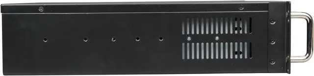 Alt view image 3 of 7 - Athena Power RM-2U200H608 Black Aluminum / Steel 2U Rackmount Server Case 600W 80 PLUS Bronze 2 External 5.25" Drive Bays - OEM