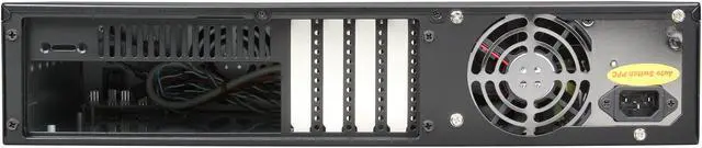 Alt view image 4 of 7 - Athena Power RM-2U200H608 Black Aluminum / Steel 2U Rackmount Server Case 600W 80 PLUS Bronze 2 External 5.25" Drive Bays - OEM