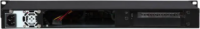 Alt view image 4 of 7 - Athena Power RM-1U100DR22 Black Aluminum / Steel 1U Rackmount Server Case FLEX 220W 1 External 5.25" Drive Bays - OEM
