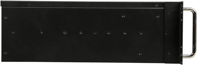 Alt view image 3 of 7 - Athena Power RM-3U300PRR55U2 Black Brushed Aluminum Front Bezel / 1.2mm SECC 3U Rackmount Server Case 2U 550W Micro Redundant power supply 3 External 5.25" Drive Bays - OEM