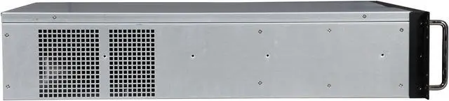 Alt view image 3 of 7 - Athena Power RM-3U316465U3 Silver/Black 1.2mm SGCC 3U Rackmount Server Case 3U 650W IPC Power supply 6 External 5.25" Drive Bays