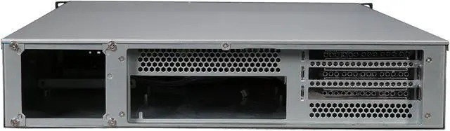 Alt view image 4 of 7 - Athena Power RM-2U2083HE12 12Gb/s 2U Hot-Swap 8-Bay E-ATX Rackmount Server Chassis w/ 12 Gbps Mini-SAS Backplane Supports 8 x 3.5" or 2.5" SAS / SATA SSD / HDD - Support E-ATX (12" x 13") M/B - Extern - OEM