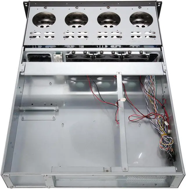Alt view image 5 of 7 - Athena Power RM-2U2123HE12 12Gb/s 2U Hot-Swap 12-Bay E-ATX Rackmount Server Chassis w/ 12 Gbps Mini-SAS Backplane Supports 12 x 3.5" or 2.5" SAS / SATA SSD / HDD - Support E-ATX (12" x 13") M/B - Supp - OEM