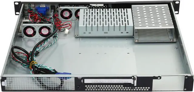 Alt view image 6 of 7 - Athena Power RM-1UWIN512 USB 3.0 Multiple Drive Bay Configuration 1U Rackmount Server Classis - up to ATX (9.6" x 9.6") M/B -OEM