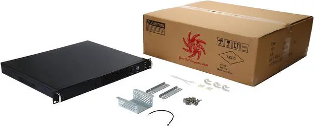 Alt view image 8 of 7 - Athena Power RM-1UWIN512 USB 3.0 Multiple Drive Bay Configuration 1U Rackmount Server Classis - up to ATX (9.6" x 9.6") M/B -OEM