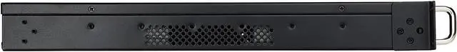 Alt view image 4 of 7 - Athena Power RM-1UWIN512F508 Black 1.2mm SECC 1U Rackmount Server Case AP-MFATX50P8