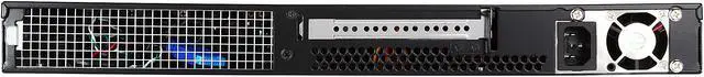 Alt view image 5 of 7 - Athena Power RM-1UWIN512F508 Black 1.2mm SECC 1U Rackmount Server Case AP-MFATX50P8