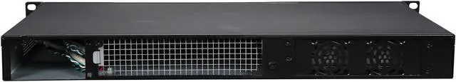Alt view image 5 of 7 - Athena Power RM-1UC138 Black 1.0mm SECC 1U Rackmount Server Case FlexATX Single (not included) 1 External 5.25" Drive Bays