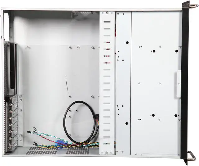 Alt view image 6 of 7 - Athena Power RM-4U8G1043 Black SGCC (T = 1.2mm) 4U Rackmount Server Case - OEM