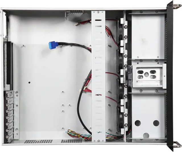 Alt view image 6 of 7 - Athena Power RM-3U8G525 Black SGCC (T=1.2mm) 3U Rackmount Server Case Athena Power 2U Micro Redundant (550W~800W)
Athena Power 3U Single IPC (600W~800W)
Athena Power 2U Single IPC (350W~800W) 2 External 5.25" Drive Bays