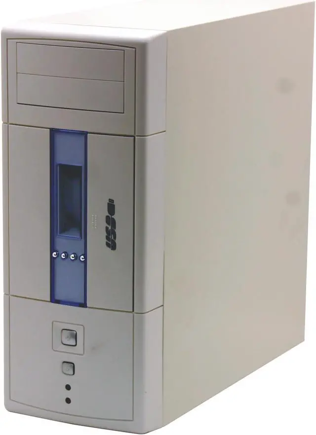 Alt view image 3 of 11 - ASYS 011-MJA Beige All metal construction (SGCC) Micro ATX Desktop Computer Case 250W ATX12V Power Supply