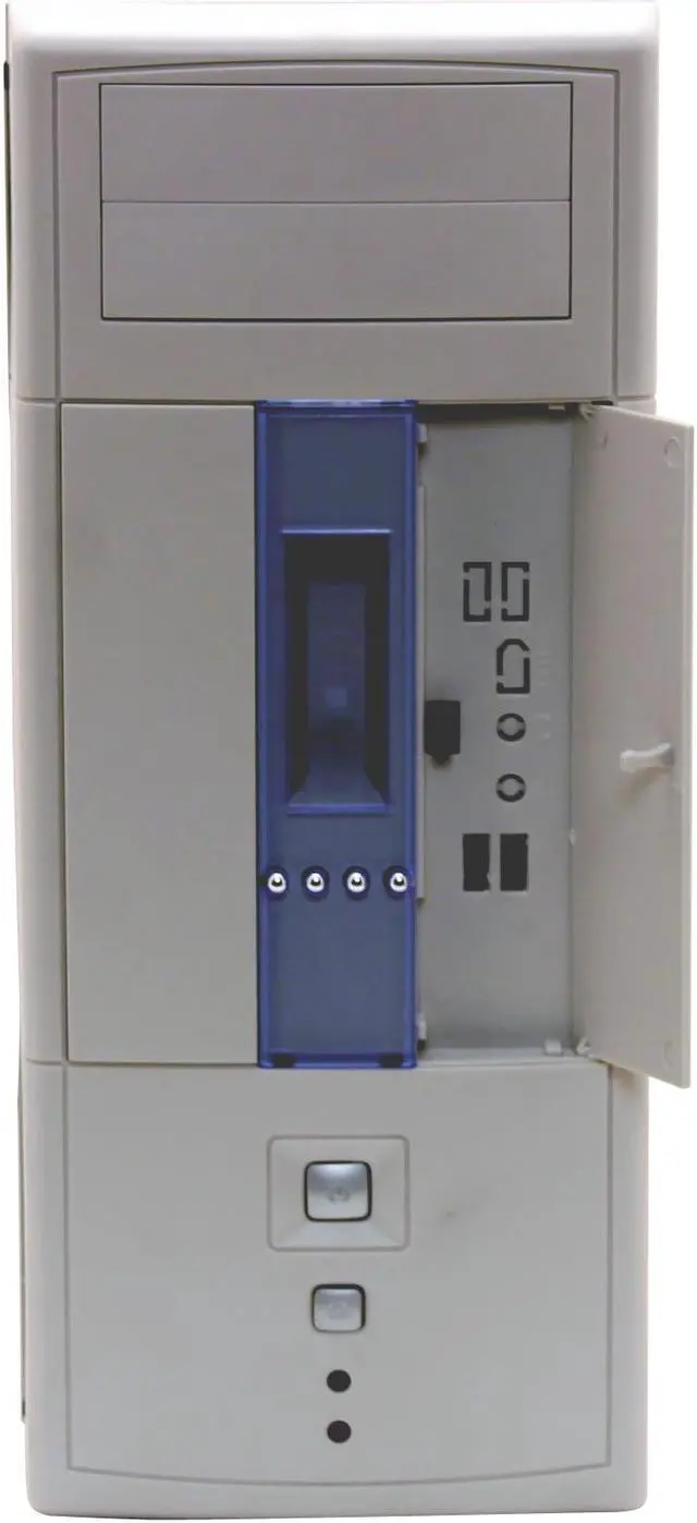 Alt view image 4 of 11 - ASYS 011-MJA Beige All metal construction (SGCC) Micro ATX Desktop Computer Case 250W ATX12V Power Supply