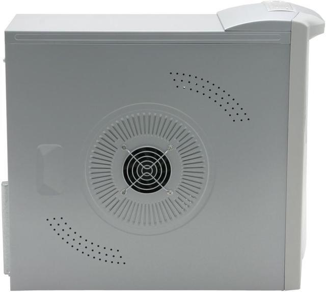 Alt view image 5 of 9 - ASYS N7650 Beige/Silver Steel ATX Mid Tower Computer Case 350W Power Supply