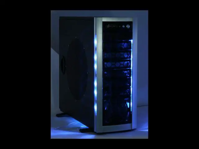 Alt view image 14 of 15 - ASYS CK-1022-5 Black/ Silver 1.0 mm SECC Chassis, Plastic Front Panel ATX Full Tower Computer Case