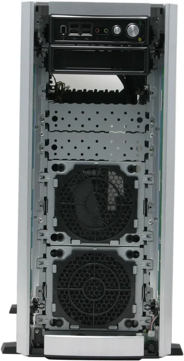 Alt view image 5 of 15 - ASYS CK-1022-5 Black/ Silver 1.0 mm SECC Chassis, Plastic Front Panel ATX Full Tower Computer Case