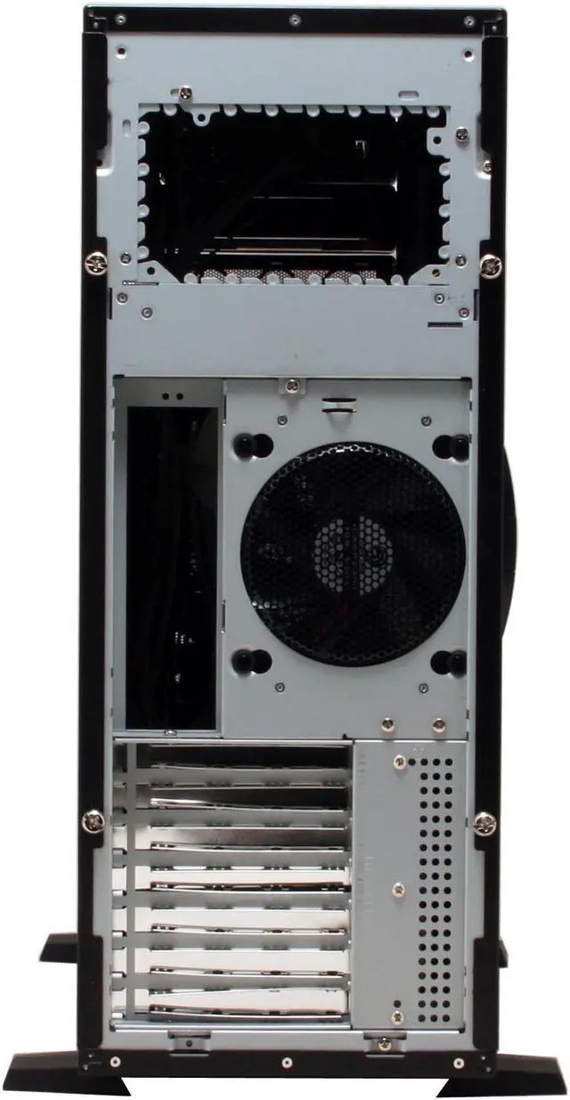 Alt view image 7 of 15 - ASYS CK-1022-5 Black/ Silver 1.0 mm SECC Chassis, Plastic Front Panel ATX Full Tower Computer Case