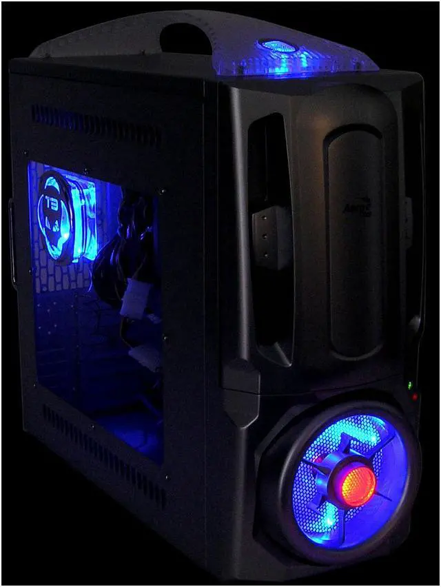 Alt view image 10 of 10 - AeroCool JETMASTER JR SS Silver SECC Steel ATX Mid Tower Computer Case