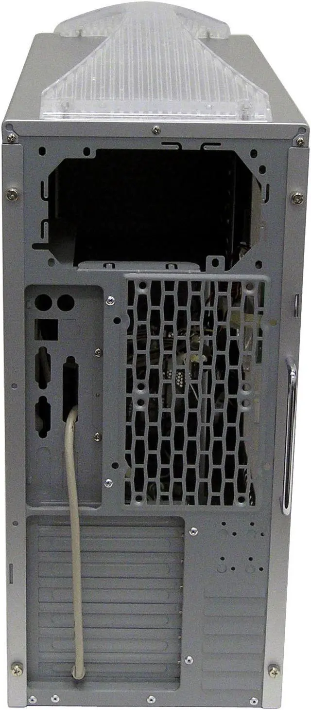 Alt view image 9 of 10 - AeroCool JETMASTER JR SS Silver SECC Steel ATX Mid Tower Computer Case
